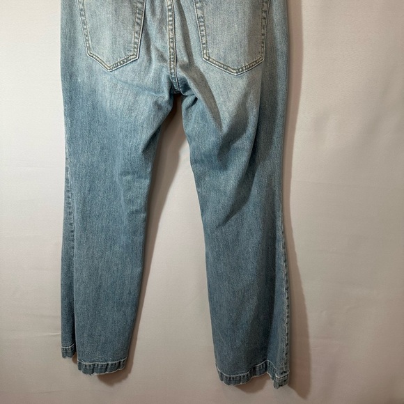 Gap Long And Lean Stretch Womens Size 6 Blue Straight Leg Jeans Pants - Picture 9 of 11